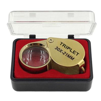 Pocket Jewellers Glass Magnifying Magnifier Jewelry Loupe