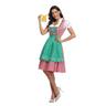 Carnival Oktoberfest Beer Costume Dress Dirndl Trachtenkleider Maid German Munich Wiesn Women's Traditional Style Cloth Dress Apron