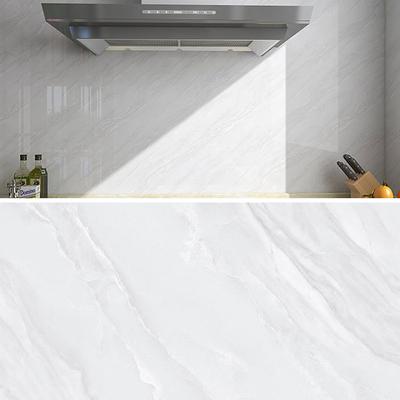 Cool Wallpapers Marble Wallpaper Wall Mural Waterproof Oil Proof MoistureProof Furniture Renovation Self-Adhesive Easily Removable Wall Covering Kitchen Countertop Cabinet Shelf Liner 23.6x118