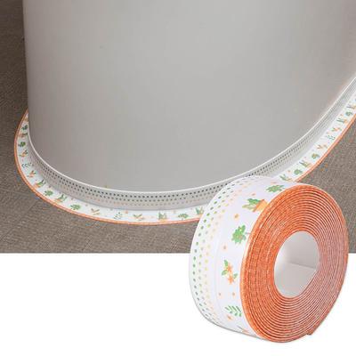 1roll Waterproof Mildew-proof Toilet Caulk Strip, Bathroom Self-adhesive Sealing Tape, Bathroom Waterproof Tape To Prevent Moisture And Mold, Beautiful Seam Stickers On The Edge Of The Bathroom Toilet