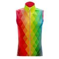 21Grams Women's Cycling Jersey Sleeveless Bike Jersey Top with 3 Rear Pockets Mountain Bike MTB Road Bike Cycling Fast Dry Breathable Soft Back Pocket Black Yellow Blue Rainbow Sports Clothing Apparel