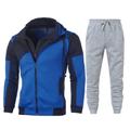 Men's Tracksuit Workout Outfits GYM Pants Gym Shirt Hooded Sports Outdoor Daily Holiday Soft Color Block 1 2 3 Activewear Streetwear Sport Fall Winter Hoodies Sweatshirts