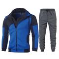 Men's Tracksuit Workout Outfits GYM Pants Gym Shirt Hooded Sports Outdoor Daily Holiday Soft Color Block 1 2 3 Activewear Streetwear Sport Fall Winter Hoodies Sweatshirts