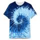 Tie Dye Mens 3D Shirt For Festival Purple Summer Cotton Graphic Spiral Stripe Sports Designer Classic Men'S 3D Print Tee Daily Weekend Yellow Blue Short Sleeve