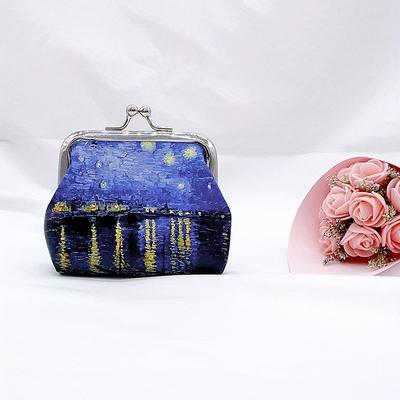 Women's Wallet Key Bag Coin Purse Credit Card Holder Wallet PU Leather Shopping Daily Print Waterproof Lightweight Durable Color Block Flower 1 2 3