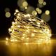 LED Fairy String Lights 50M-500 30M-300 20M-200 10M-100LEDs Copper Wire Light with Remote Control Christmas Lights Dimmable Starry Star Lights for Party Wedding Bedroom Christmas Tree Plug in