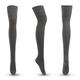 Women's Stockings Party Home Daily Retro Polyester Acrylic Fibers Cosplay Casual Warm Leg Shaping Casual / Daily 1 Pair