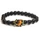 tiger eye bracelet set therapy hematite magnetic bracelets bracelets bring luck crown king queen natural stone beads couple bracelet for men women (a)