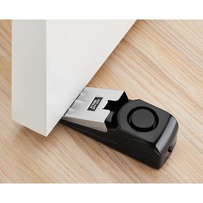 Portable Safety Tool With 120DB Alarm For Home Travel Apartment Door Stop Alarm, Door Stopper Security Device