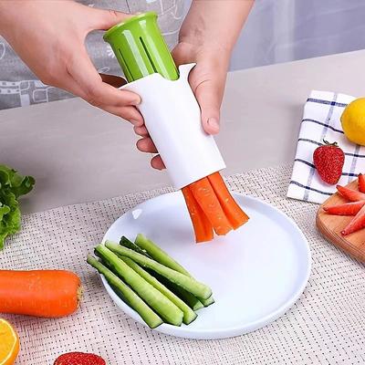 Multi-Function Slicer Carrot Strawberry Cucumber Splitter Cucumber Slicer, Strawberry Slicer, Grape Slicer, Carrot Cutter, Fruit And Veggie Divider