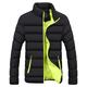 Men's Winter Coat Winter Jacket Puffer Jacket Quilted Jacket Hiking Windproof Warm Winter Black Green Black orange Black Blue Dark Grey Puffer Jacket