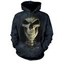 Halloween Boys 3D Skull Hoodie Long Sleeve 3D Print Fall Winter Active Cool Basic Polyester Rayon Kids 2-12 Years School Outdoor Daily