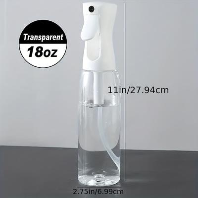 1pc Hair Spray Bottle High Pressure Continuous Spray Bottle Multipurpose Plastic Spray Bottle Kitchen Oil Sprayer Ultra Fine Continuous Water Mister For Hairstyling Cleaning Plants Facial