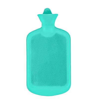 2 Liter Capacity Classic Rubber Hot Water Bottle Hot Compress Pain Relief from Headaches Cramps Arthritis Back Pain Sore Muscles Warmer Bag for Heat Compress Bed Heater and Feet Warmers