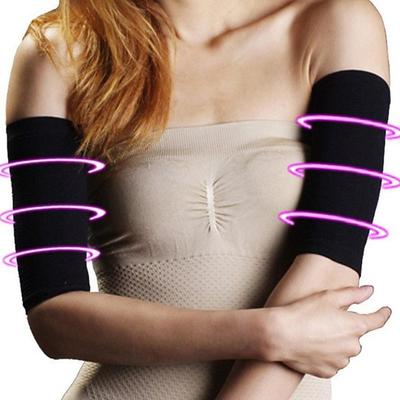 Weight Loss Arm Sleeves (Fit Up To 70kg) Shaper Massage Sleeves For Slimming Arms Fat Burning Running Arm Wraps