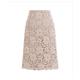 Women's Skirt Bodycon Knee-length High Waist Skirts Lace Solid Colored Street Daily Fall Winter Polyester Elegant Fashion Apricot Black Blue Purple