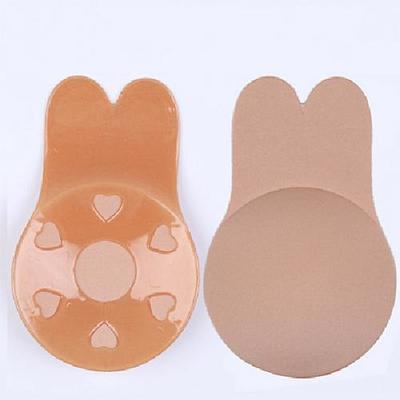 A Pair Invisible Breast Lifting Sticker for Women's Bras - Strong Silicone Rabbit Ears for Sexy and Confident Look