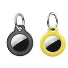 Waterproof for Airtag Holder 2 Pack Air Tag Keychain Hard PC TPU Full Body Protective Tracker Case with Loop Key Ring for Apple Tags IPX8 Airtags Cover for Wallet Luggage Cat Dog Pets