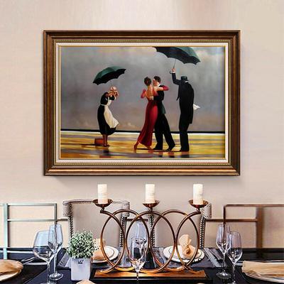 Handmade Oil Painting Canvas Wall Art Decoration Singing Butler Famous for Home Decor Rolled Frameless Unstretched Painting