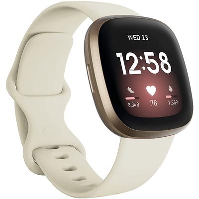 1 pcs Smart Watch Band for Fitbit Versa 3 / Fitbit Sense Silicone Smartwatch Strap Soft Breathable Sport Band Fitness Replacement Wristband
