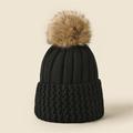 Women's Hat Beanie / Slouchy Portable Windproof Comfort Outdoor Home Daily Knit Pure Color