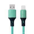 New liquid silicone 5A USB charging data cable fast charging data cable for iPhone / Android / Type-C length (3.3 ft 1m /4.9 ft 1.5m / 6.6 ft 2m)