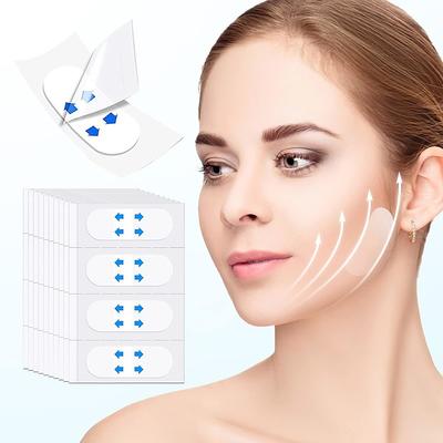 Face Lift Tape Wrinkle Patches - Face Tape Lifting Invisible, Instant Face Lift V-shaped Face, Makeup Tool Smooth Facial Double Chin Wrinkles Lift Saggy Skin, Face Lifter Tape Waterproof