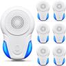 Ultrasonic Pest Repeller 6 Pack Rodent Repellent Indoor Ultrasonic Pest Repellent Ultrasonic Plug in Insect Repellent Plug in for MiceSpider Ant Cockroach Mosquito Bugs