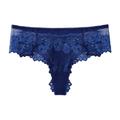 Women's Mesh Lace Basic Fashion Lace Pure Color Sexy Panties Basic Panties Micro-elastic Low Waist Blushing Pink S