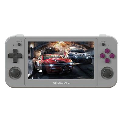 ANBERNIC RG505 New Retro Handheld Game Console, 4.95 inch OLED Touch Screen Android 12 T618 64-bit Built-in Hall Joyctick 4000 Games,Christmas Birthday Party Gifts for Friends and Children