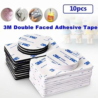 10pcs Strong Mounting Tape Double Sided Adhesive Foam Tape with Round Foam Sticker