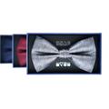 Men's Bow Tie Neckties Bowtie Pre-Tied Adjustable Bow Plain Wedding Birthday Party