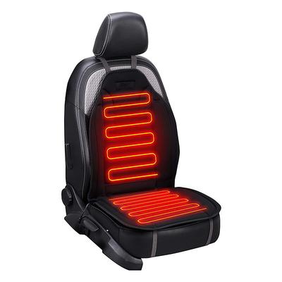 Heated Car Seat Cushion Electric Heating Cushion Backrest Cushion Winter New Universal Car Seat Cushion 12V