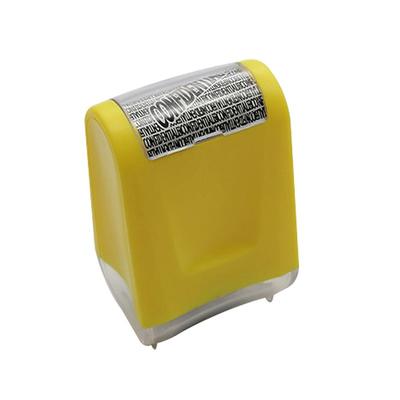 1pc Roller Identity Theft Protection Stamp For ID Privacy Confidential Data Guard Rolling Stamps Reusable isfang