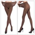 Women's Stockings Tights Butt Lift Leg Shaping High Elasticity Sexy C Nude Black One-Size