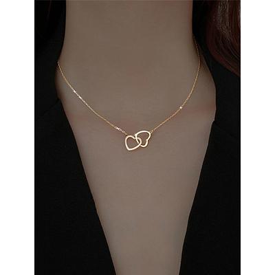 Women's necklace Fashion Outdoor Heart Necklaces