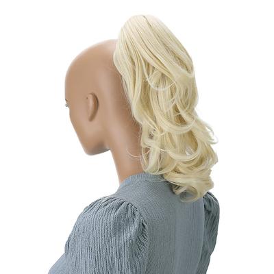 Hairpiece Ponytail Extensions Voluminous Wavy Blond Mix H136