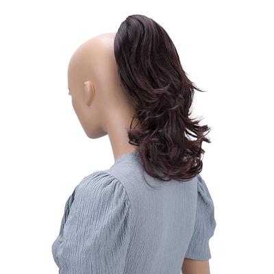 Hairpiece Ponytail Extensions Voluminous Wavy Blond Mix H136