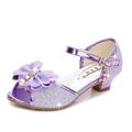 Girls' Sandals Glitters Princess Shoes Synthetics Glitter Crystal Sequined Jeweled Big Kids(7years ) Little Kids(4-7ys) Toddler(9m-4ys) Daily Crystal Silver Pink Blue Summer