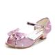 Girls' Sandals Glitters Princess Shoes Synthetics Glitter Crystal Sequined Jeweled Big Kids(7years ) Little Kids(4-7ys) Toddler(9m-4ys) Daily Crystal Silver Pink Blue Summer