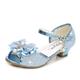 Girls' Sandals Glitters Princess Shoes Synthetics Glitter Crystal Sequined Jeweled Big Kids(7years ) Little Kids(4-7ys) Toddler(9m-4ys) Daily Crystal Silver Pink Blue Summer