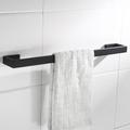 Towel Holder Wall Mounted 304 Stainless Steel Towel Rack Bathroom Shelf Modern Style Towel Bar 50cm/60cm(Black/Brushed Nickel/Chrome)