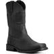 Men's Boots Cowboy Boots Daily PU Mid-Calf Boots Dark Brown Black Fall Winter