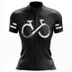 21Grams Women's Cycling Jersey Short Sleeve Bike Jersey Top with 3 Rear Pockets Mountain Bike MTB Road Bike Cycling Breathable Quick Dry Moisture Wicking Reflective Strips Black White Yellow Graphic