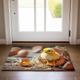 Breaking Egg Easter Doormat Non-Slip Oil Proof Rug Indoor Outdoor Mat Bedroom Decor Bathroom Mat Entrance Rug Door Mat