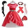 Elena of Avalor Fairytale Princess Elena Dress Outfits Girls' Movie Cosplay Active Sweet