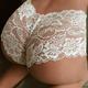 Women's Lace Simple Flower Shorties Boyshorts Panties Stretchy Low Waist Nylon 1 PC White S