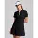 Women's Golf Dress Dark Grey Dark Pink Black Sleeveless Sun Protection Tennis Outfit Ladies Golf Attire Clothes Outfits Wear Apparel