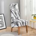 Stretch Dining Chair Covers XL/Oversized Removable Washable Soft Spandex High Back Large Chair Cover Slipcover for Dining Room Kitchen Hotel Table Banquet