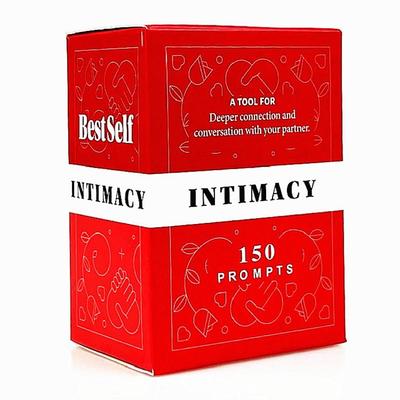 The English Version Of Intimacy Deck By Bestseif Couples Game Has 150 Types Of Cards Please Have A Conversation